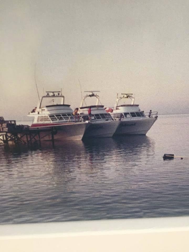 The Starling Family vessels - Centerpoint, Centerfold and Pelsaert Bushby Island date unknown