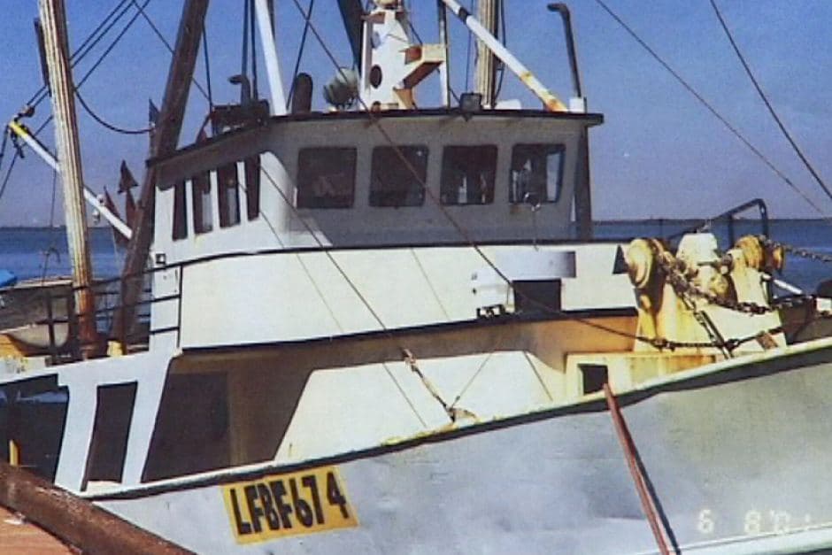 Photograph of the wheelhouse of Mandy J II